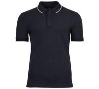 A X Armani Exchange Polo Uomo - Hidden Bottoni,Cotone,Kontraststr