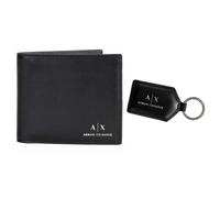 A|X ARMANI EXCHANGE Portafoglio Da Uomo Con Portachiavi - Set Regalo, Ech...