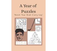 A Year of Puzzles: Year Long Activity Book