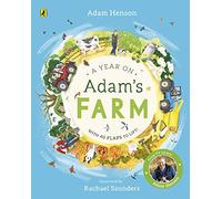 A Year on Adams Farm: An interactive, lift-the-flap board book for children