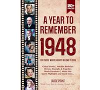 A Year To Remember 1948 History Book: A Nostalgic Tribute for the Radio Babies with Heartfelt Memories of 1948 - An Ideal Gift for Birthdays, Anniversaries, and Special Occasions