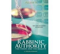 A. Yehuda Warburg Rabbinic Authority, Volume 2 Volume 2 (Copertina rigida)