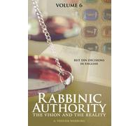 A Yehuda Warburg Rabbinic Authority, Volume 6 (Copertina rigida)