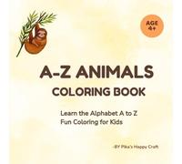 A-Z Animals: Coloring Book