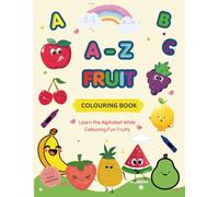 A-Z Fruit Colouring Book