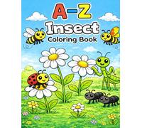 A-Z Insect Coloring Book