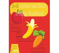 A-Z Letter and Word Tracing Workbook: Practice for Kids with pen Control, Line Tracing, Letters, and Coloring!