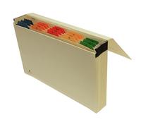 A-Z Manilla EXPCAAZ19 - Archivio estensibile con divisori colorati Mylar
