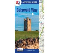 A-Z Maps Cotswold Way (Tascabile) -Z Adventure Series