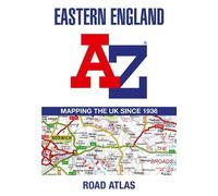 A-Z maps Eastern England A-Z Road Atlas (Tascabile)