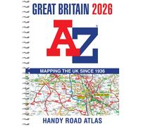 A-Z Maps Great Britain A-Z Handy Road Atlas 2026 (A5 Spiral) (Anello, filo)