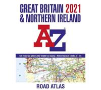 A-Z Maps Great Britain A-Z Road Atlas 2021 (A3 Paperback) (Tascabile)