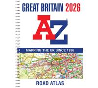 A-Z Maps Great Britain A-Z Road Atlas 2026 (A4 Spiral) (Anello, filo)