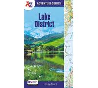 A-Z Maps Lake District Adventure Atlas (Tascabile) -Z Adventure Series