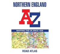 A-Z Maps Northern England A-Z Road Atlas (Tascabile)