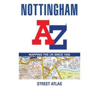A-Z Maps Nottingham A-Z Street Atlas (Tascabile)
