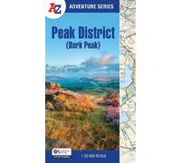 A-Z Maps Peak District (Dark Peak) (Tascabile) -Z Adventure Series