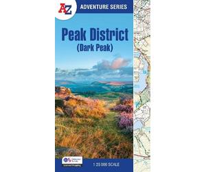 A-Z Maps Peak District (Dark Peak) (Tascabile) -Z Adventure Series