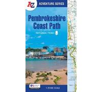 A-Z Maps Pembrokeshire Coast Path (Tascabile) -Z Adventure Series