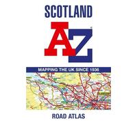 A-Z Maps Scotland A-Z Road Atlas (Tascabile)