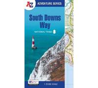 A-Z Maps South Downs Way (Tascabile) -Z Adventure Series