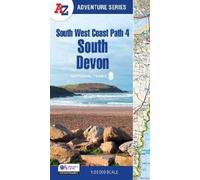South West Coast Path 4 – South Devon: con mappatura Ordnance Survey – Tascabile