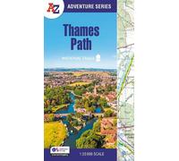 A-Z Maps Thames Path (Tascabile) -Z Adventure Series