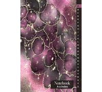 A-z Notebook A5: A5 Notebook, Medium Lined-Journal Organizer with A-Z Tabs Printed | 4 Pages Per Letter | A-Z Alphabetical Notebook Journal With ... Writing, Journaling, Diary Entries, Planning