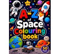 A-Z of Space Colouring Book