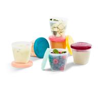 A004309 Babybols Set Da Sei Vasetti Ermetici Conservazione Pappe 250 Ml