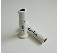 A010 MANOPOLE DOMINO RACING BICOLORE XM2 SUPER SOFT BIANCO-NERO DUCATI MH 900e