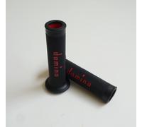 A010 MANOPOLE DOMINO RACING BICOLORE XM2 SUPER SOFT NERO-ROSSO DUCATI Monster S4