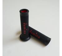 A010 MANOPOLE DOMINO XM2 SUPER SOFT NERO-ROSSO MV AUGUSTA Rivale