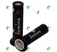 A01041C5240B7-0 DOMINO MANOPOLE RACE STREET GRIGIO NERO per le MOTO NORTON