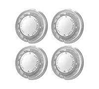 A01M 4 Pezzi Di Ricambio For Testine Di Rasatura, Compatibili Con Norelco HQ3 HQ30/HQ32/HQ36/HQ300, Argento, Accessori For Rasoi