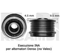 A07160 AUTOTEAM Dispositivo ruota libera alternatore per ALFA ROMEO,CITROËN,FIAT