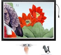 A1 Trace Board Dimmerabile Luminosità Tracing Light Box, A2 A3 A4 Light Pad Diamond Painting Ultra-Sottile Luminosità Regolabile Copy Board per Artisti Che Progettano, LED Drawing Board A1