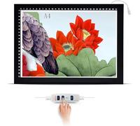 A1 Trace Board Dimmerabile Luminosità Tracing Light Box, A2 A3 A4 Light Pad Diamond Painting Ultra-Sottile Luminosità Regolabile Copy Board per Artisti Che Progettano, LED Drawing Board A4