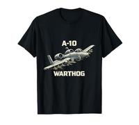 A10 Warthog Close Air Support Jet Aerei Militari Maglietta