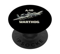 A10 Warthog Close Air Support Jet Aerei militari PopSockets PopGrip Adesivo