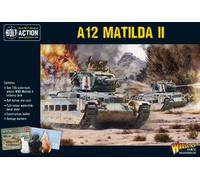 Warlord Games Carro armato di fanteria Matilda II dell'esercito britannico A12, in scala 1:56/28 mm, in plastica, per Bolt Action miniature altamente dettagliate della seconda guerra mondiale