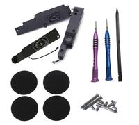 A1286 sinistra + destra altoparlanti copertura posteriore vite+piedi piedi gomma pad kit per libro 15 pollici A1286 Set 922-9308 MC371
