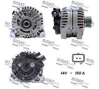 A12BH0004A2 SIDAT Alternatore motorino d'avviamento per CITROËN,FIAT,LANCIA,PEUG