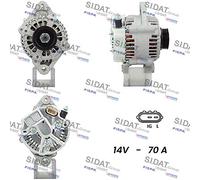 A12DE0207A2 SIDAT Alternatore motorino d'avviamento per DAIHATSU