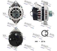 A12DR1134A2 SIDAT Alternatore per OPEL
