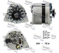 A12LU0027A2 SIDAT Alternatore motorino d'avviamento per FORD
