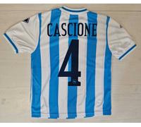 A13 ERREA MAGLIA GARA HOME MAGLIETTA PESCARA CALCIO 12/13 CASCIONE 4 BAMBINO