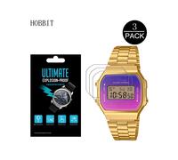 (A168WERB) 3 pezzi Pellicola protettiva antideflagrante per lo schermo dell'orologio Casio A168WER A168WERB A168WERG