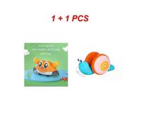 (A2, C TOY SET) Pull String Snail Glowing Music Car Toy Car Light Musical Pet Cartoon Snail Toy Cute Dragging Snail Toys Snail Educational Game