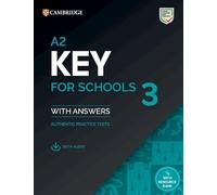 A2 Key for Schools 3 Student's Book with Answers with Digital Pack